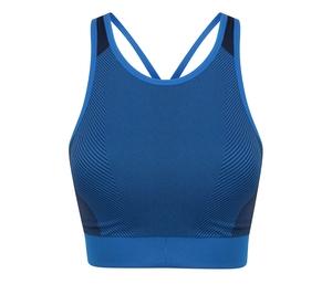 Tombo TL351 - Seamless sports bra Bright Blue / Navy