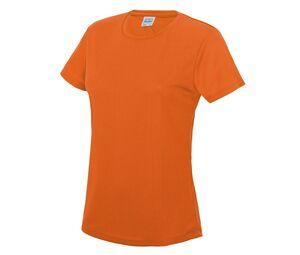 JUST COOL JC005 - T-shirt femme respirant Neoteric™ Electric Orange