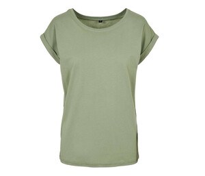 Build Your Brand BY021 - Ladies Extended Shoulder Tee Magicsalvia